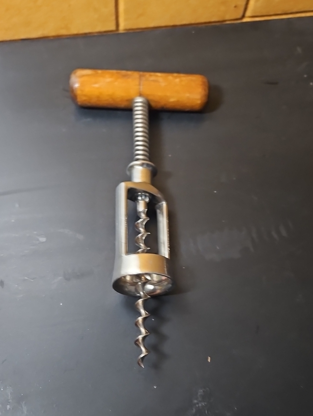 1930's Nickle Plated Corkscrew